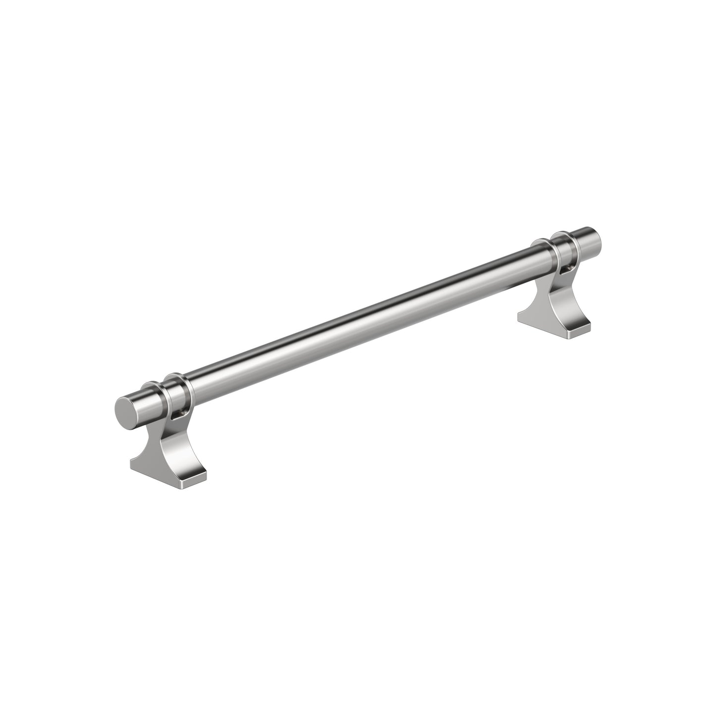 Amerock Davenport Pull - 7-9/16 inch (192mm) CTC - Polished Chrome