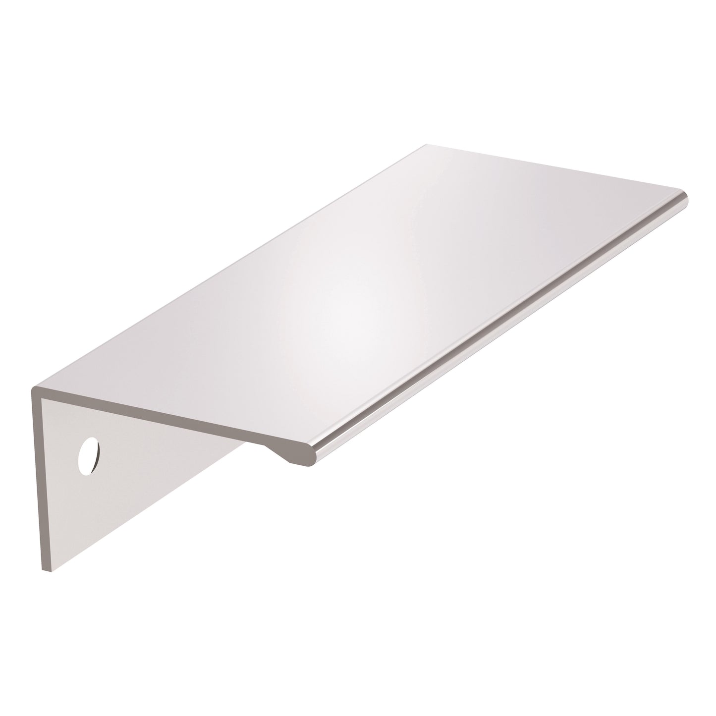 Amerock Edge Pulls Edge Pull - 3 inch (76mm) CTC - Polished Chrome