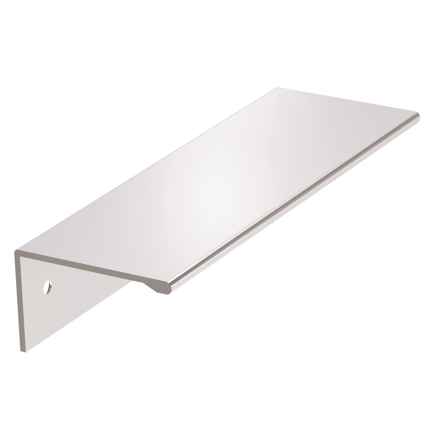 Amerock Edge Pulls Edge Pull - 3-3/4 inch (96mm) CTC - Polished Chrome