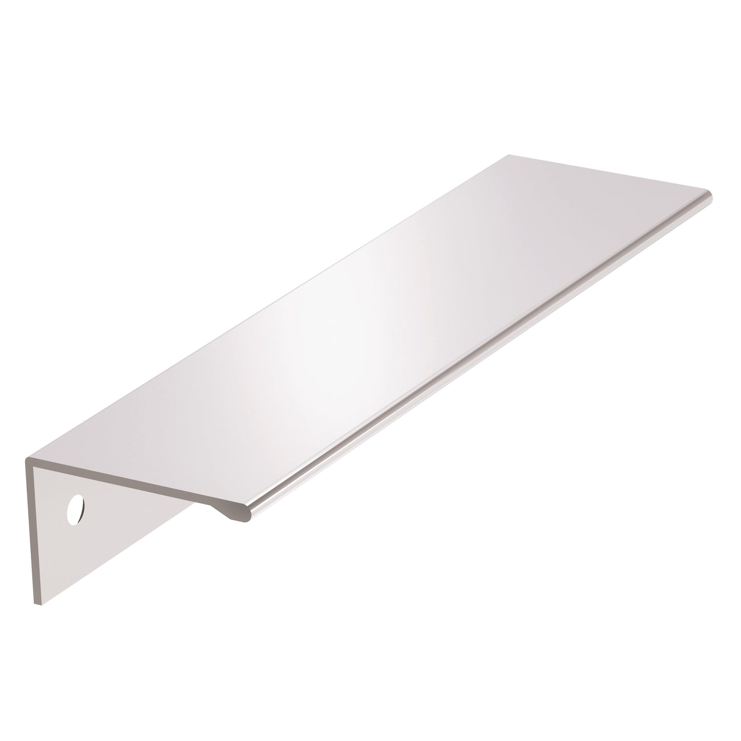 Amerock Edge Pulls Edge Pull - 5-1/16 inch (128mm) CTC - Polished Chrome