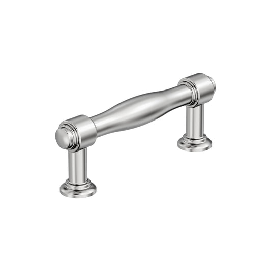 Amerock Enlivity Pull - 3 inch (76mm) CTC - Polished Chrome