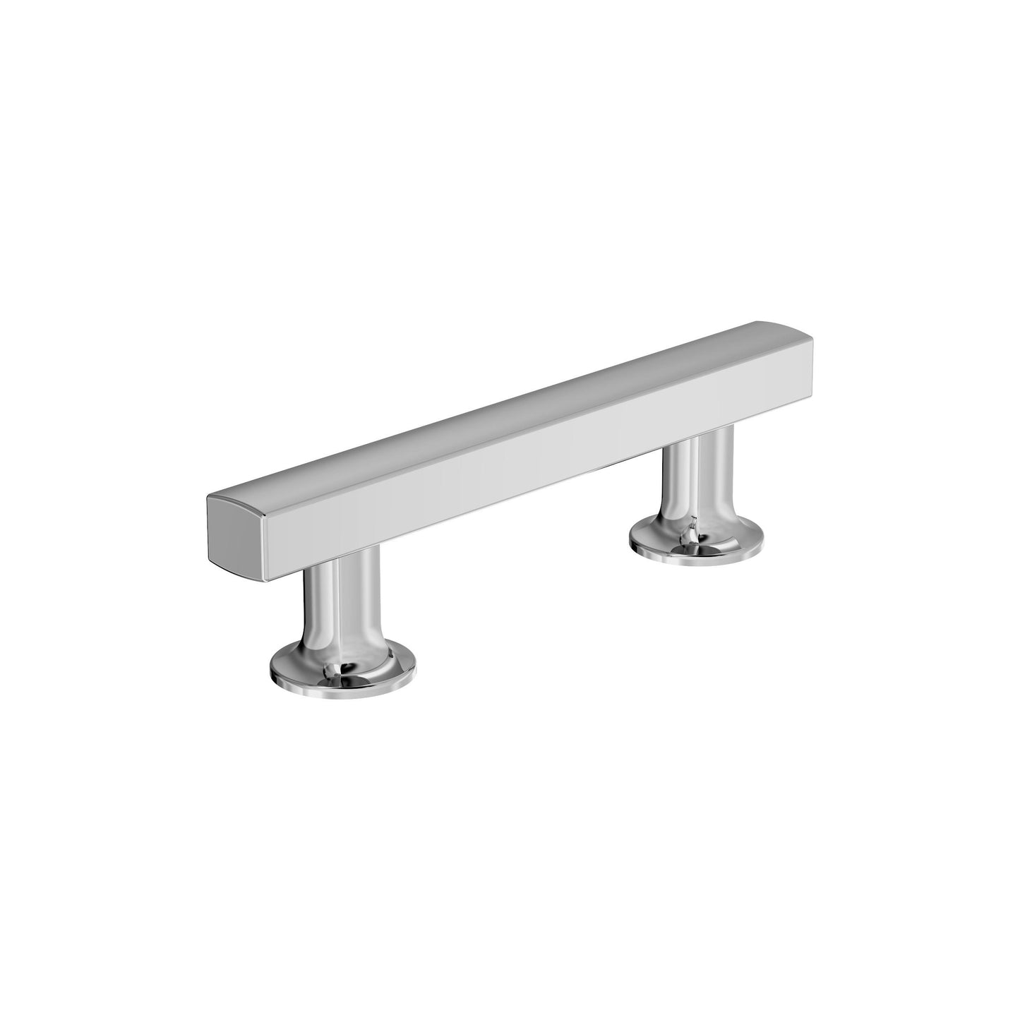 Amerock Everett Pull - 3 inch (76mm) CTC - Polished Chrome