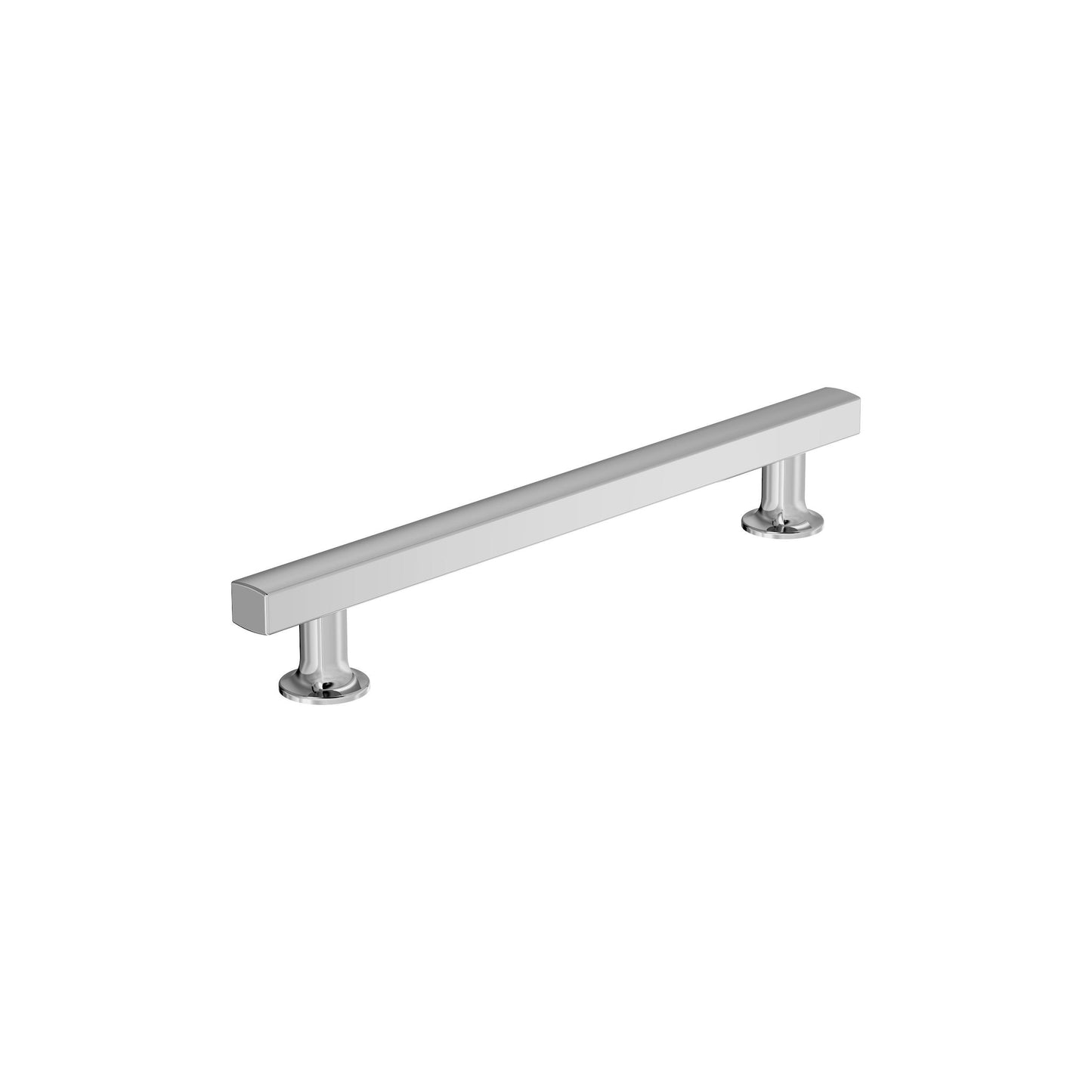 Amerock Everett Pull - 6-5/16 inch (160mm) CTC - Polished Chrome