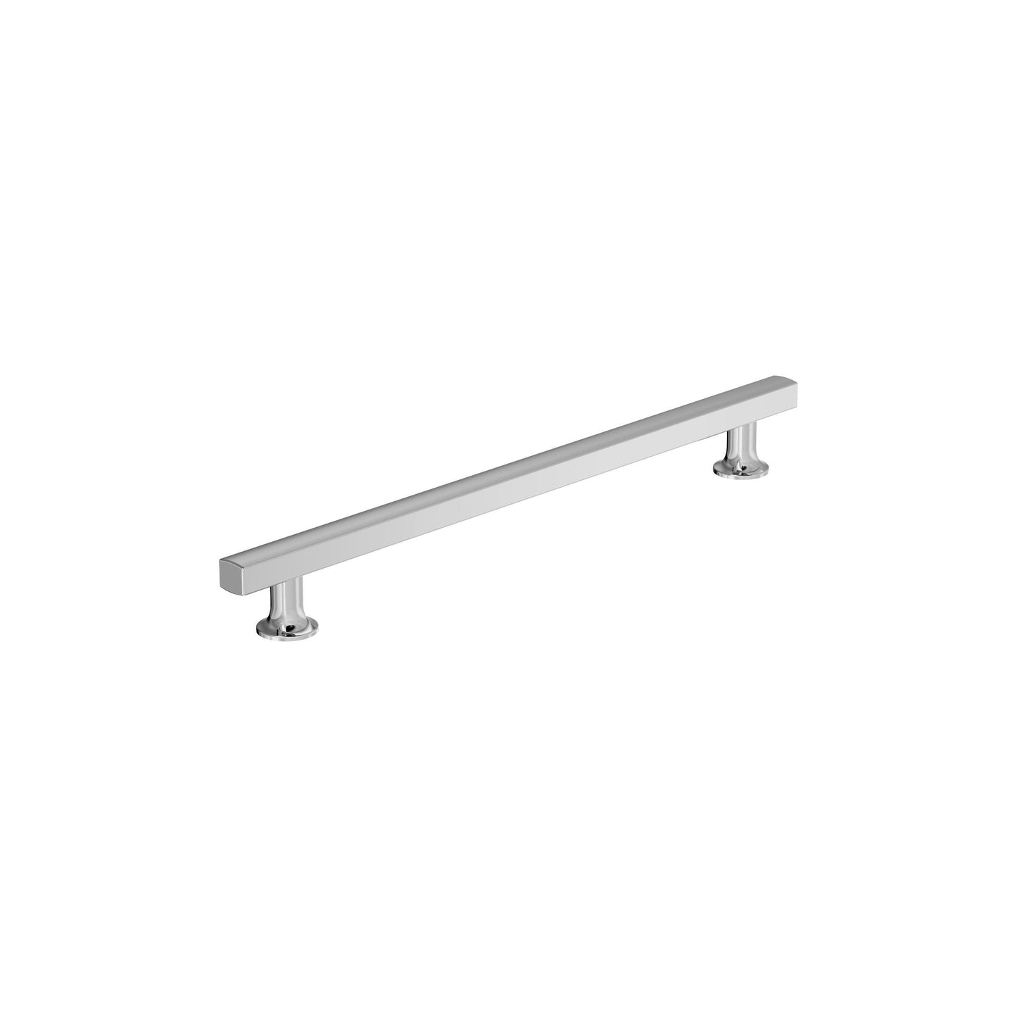 Amerock Everett Pull - 10-1/16 inch (256mm) CTC - Polished Chrome