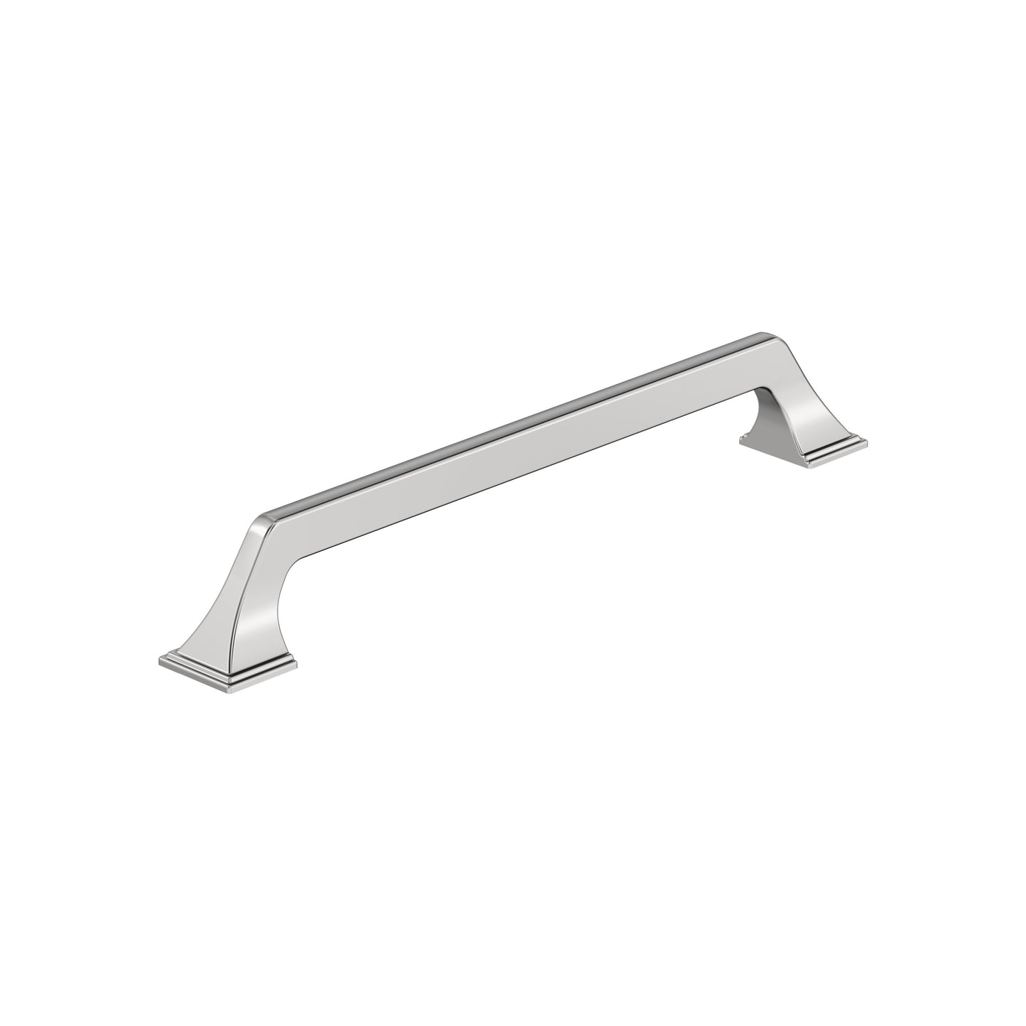 Amerock Exceed Pull - 7-9/16 inch (192mm) CTC - Polished Chrome