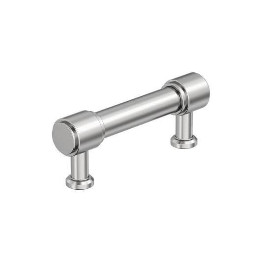 Amerock Faircrest Pull - 3 inch (76mm) CTC - Polished Chrome