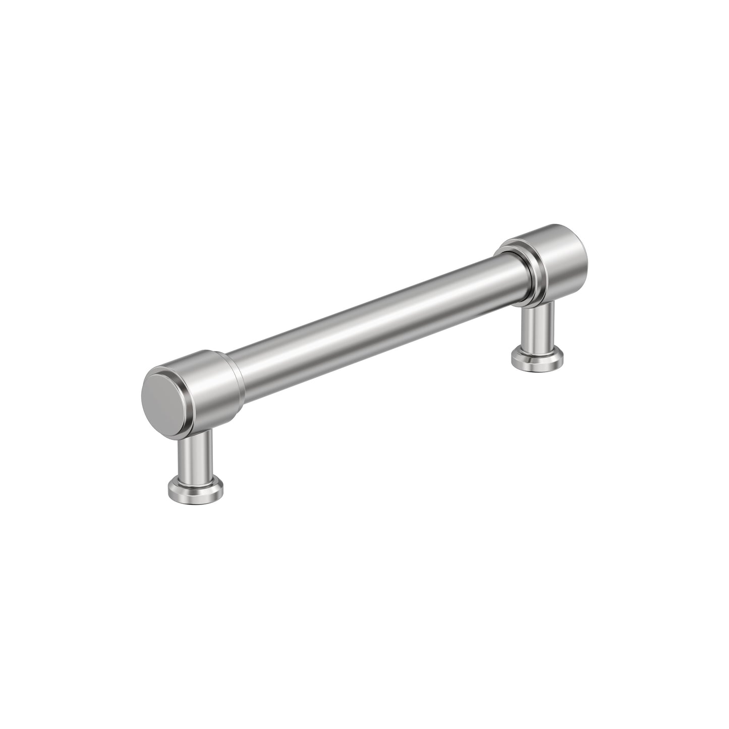 Amerock Faircrest Pull - 5-1/16 inch (128mm) CTC - Polished Chrome