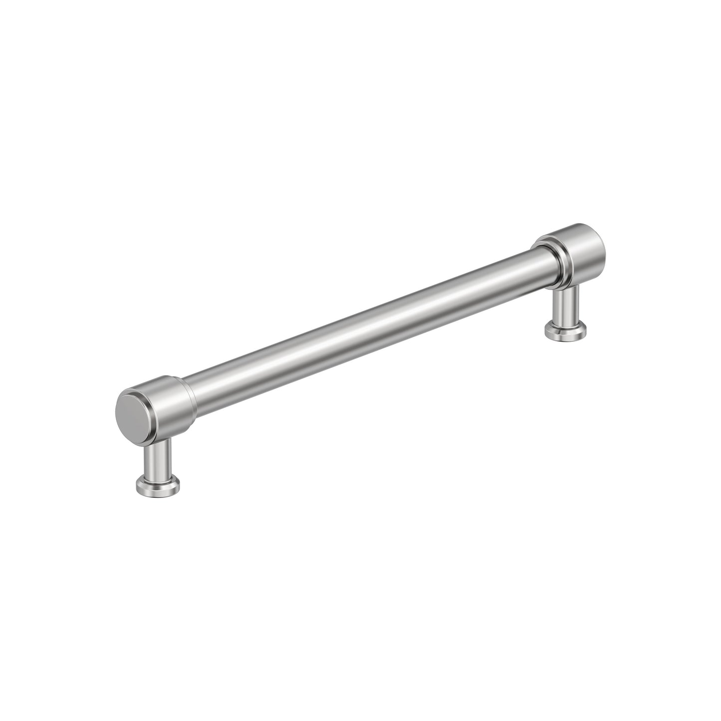 Amerock Faircrest Pull - 7-9/16 inch (192mm) CTC - Polished Chrome