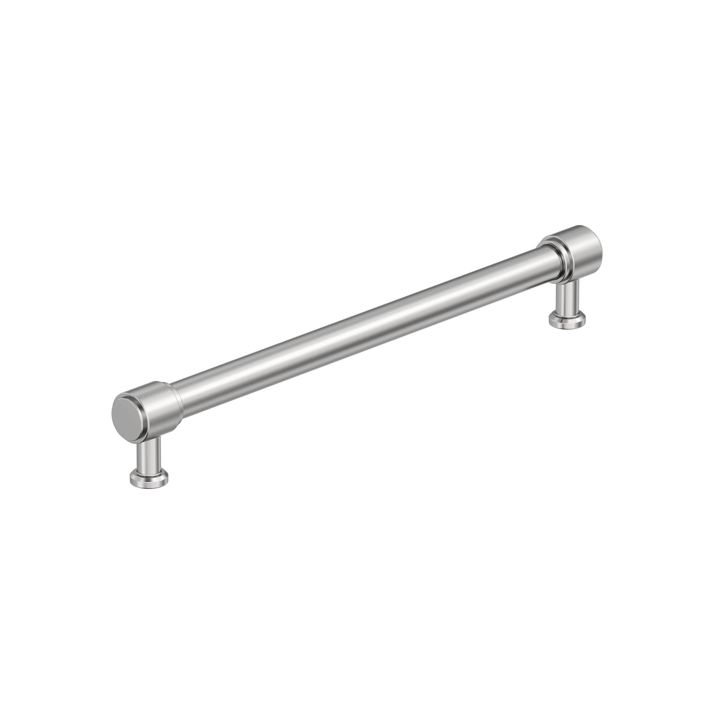 Amerock Faircrest Pull - 8-13/16 inch (224mm) CTC - Polished Chrome