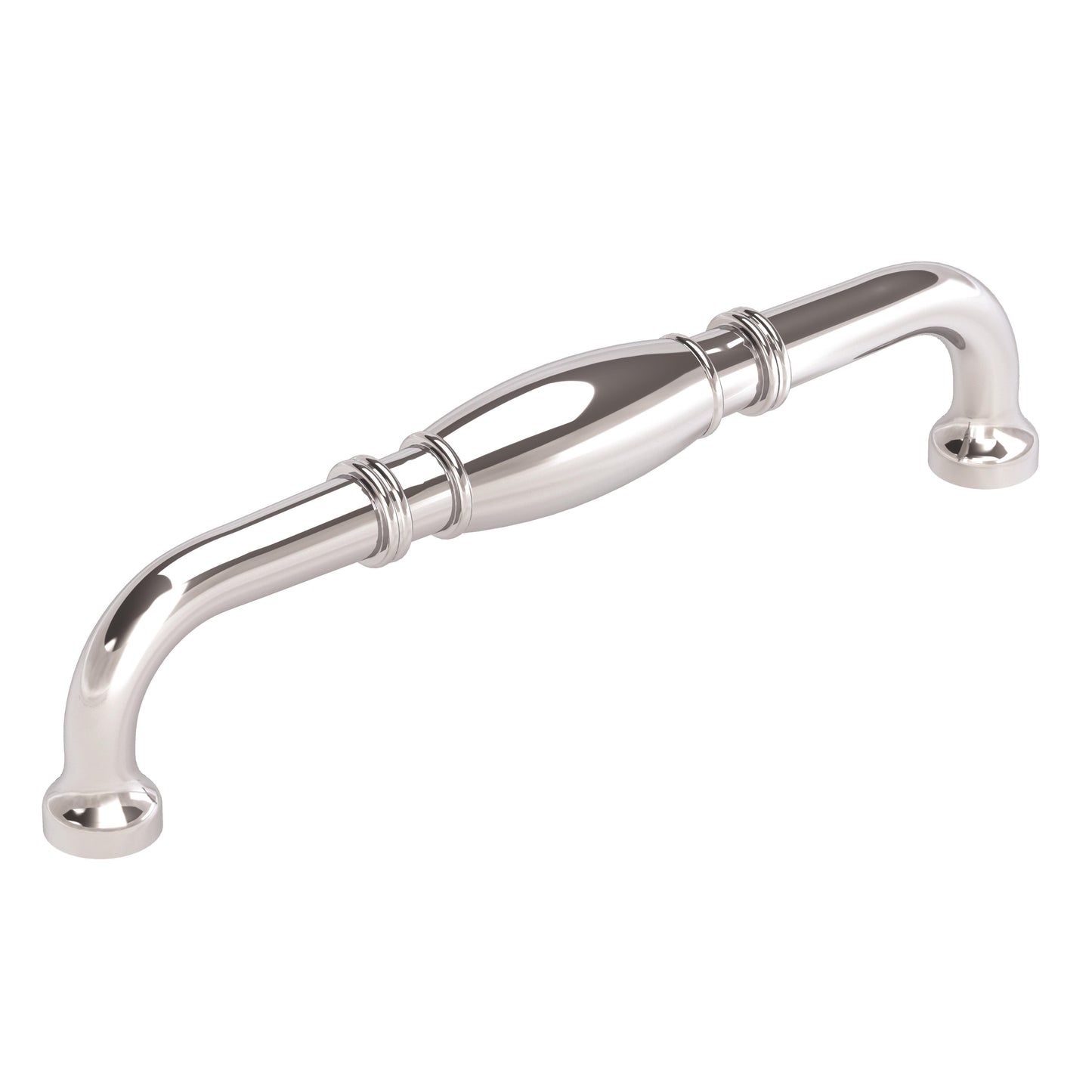 Amerock Granby Pull - 6-5/16 inch (160mm) CTC - Polished Chrome