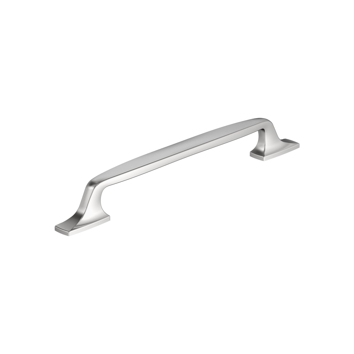 Amerock Highland Ridge Pull - 7-9/16 inch (192mm) CTC - Polished Chrome