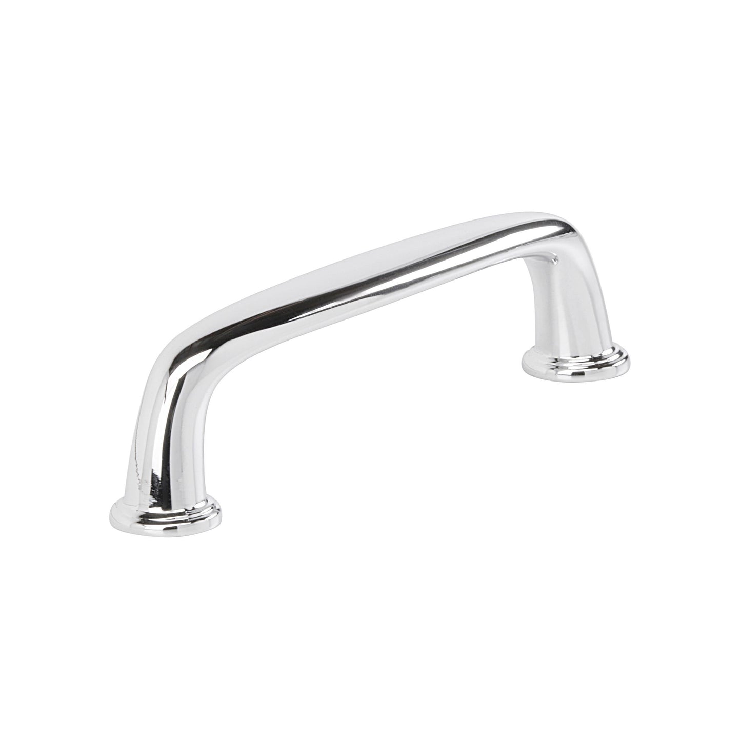 Amerock Kane Pull - 3-3/4 inch (96mm) CTC - Polished Chrome