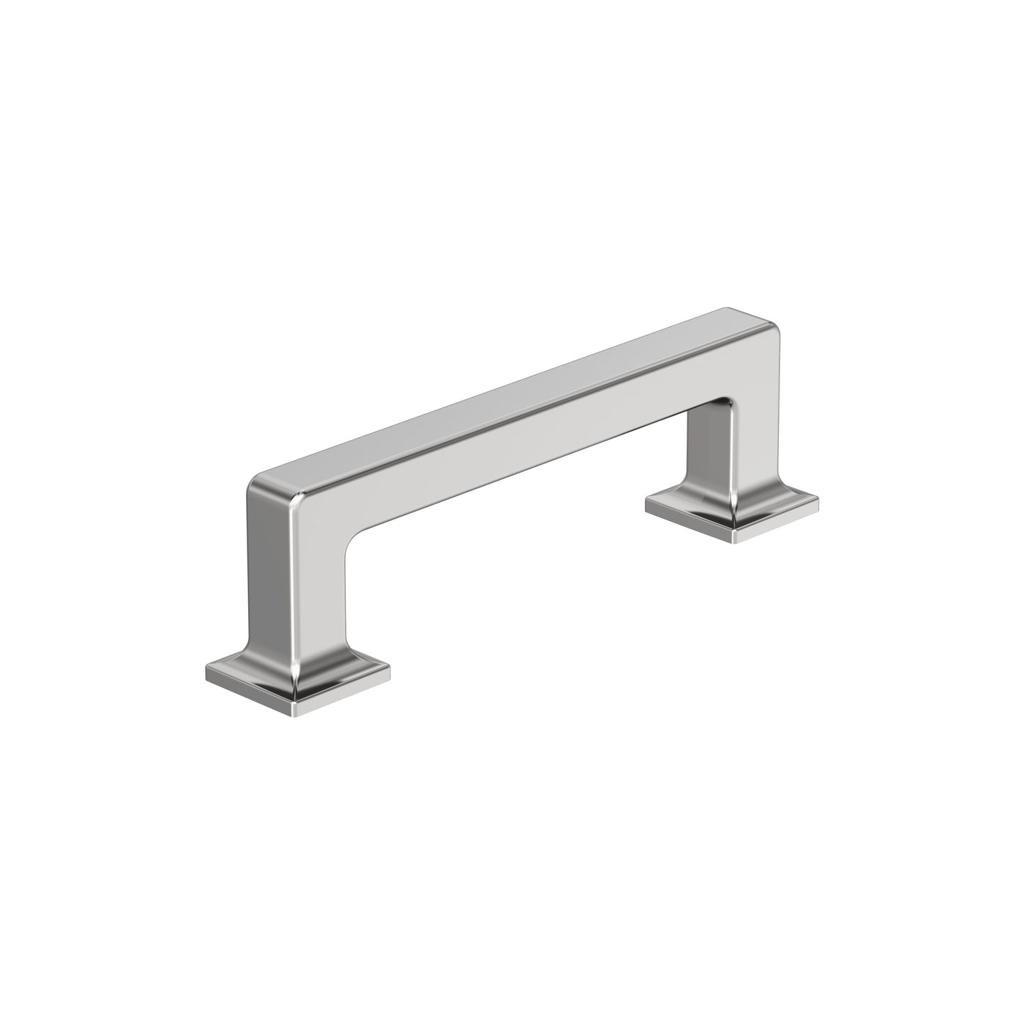 Amerock Lintel Pull - 3-3/4 inch (96mm) CTC - Polished Chrome