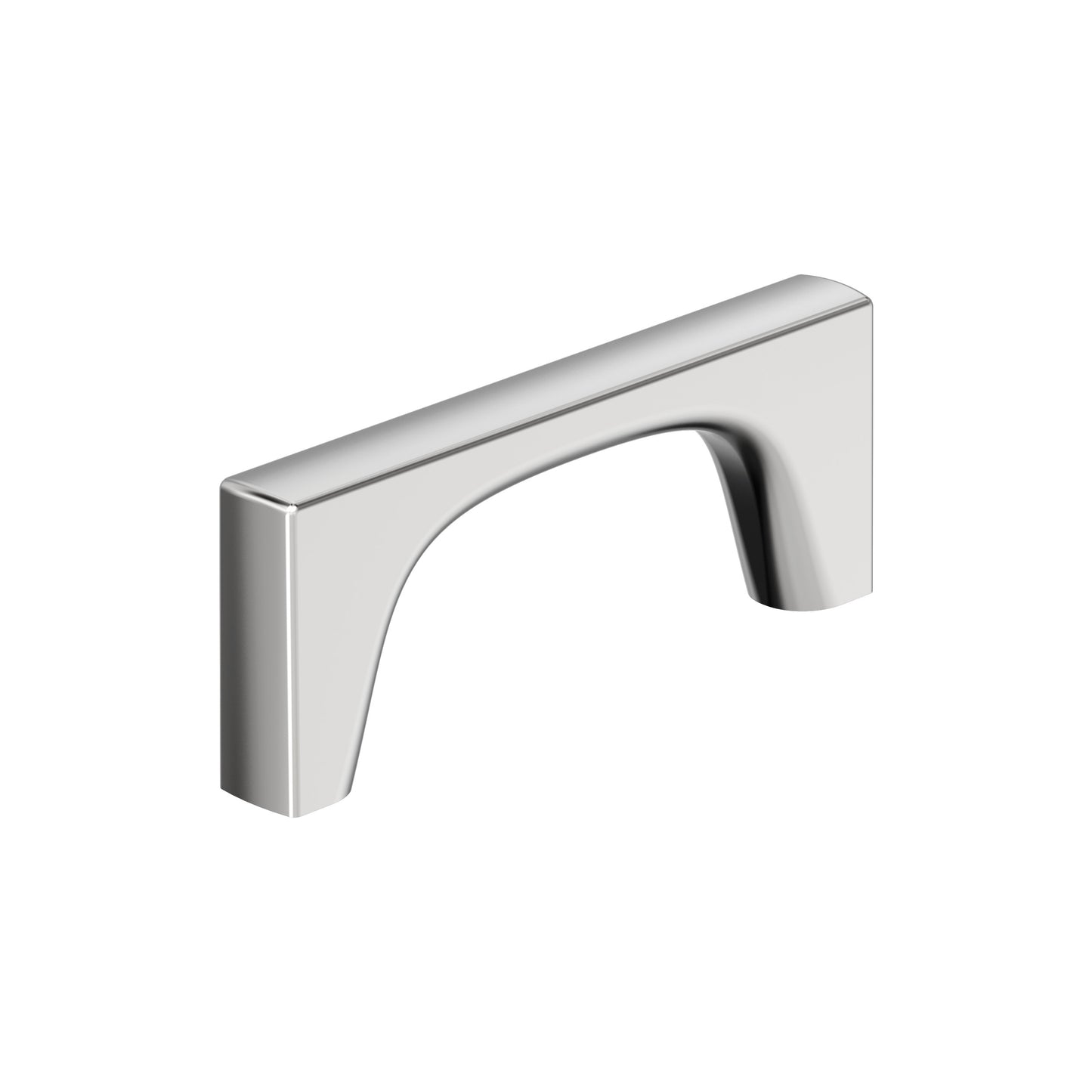 Amerock Merced Pull - 3 inch (76mm) CTC - Polished Chrome