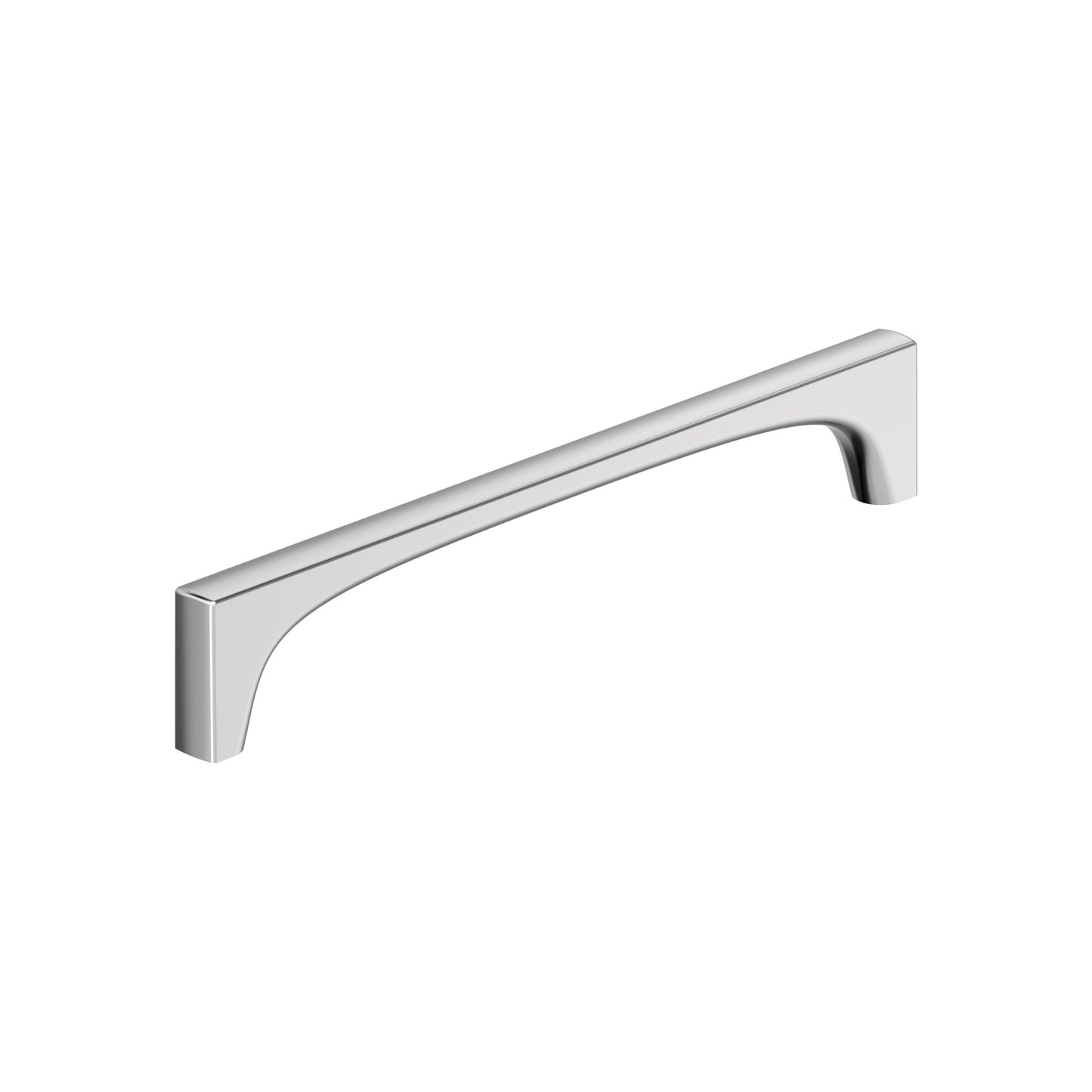 Amerock Merced Pull - 7-9/16 inch (192mm) CTC - Polished Chrome