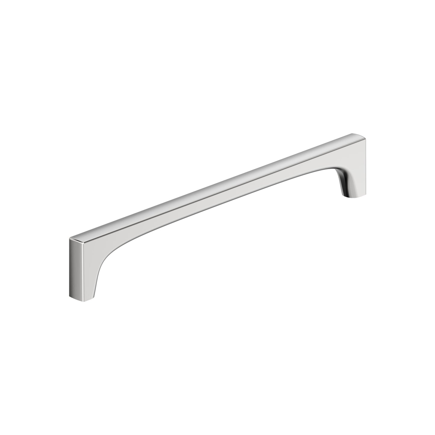 Amerock Merced Pull - 8-13/16 inch (224mm) CTC - Polished Chrome