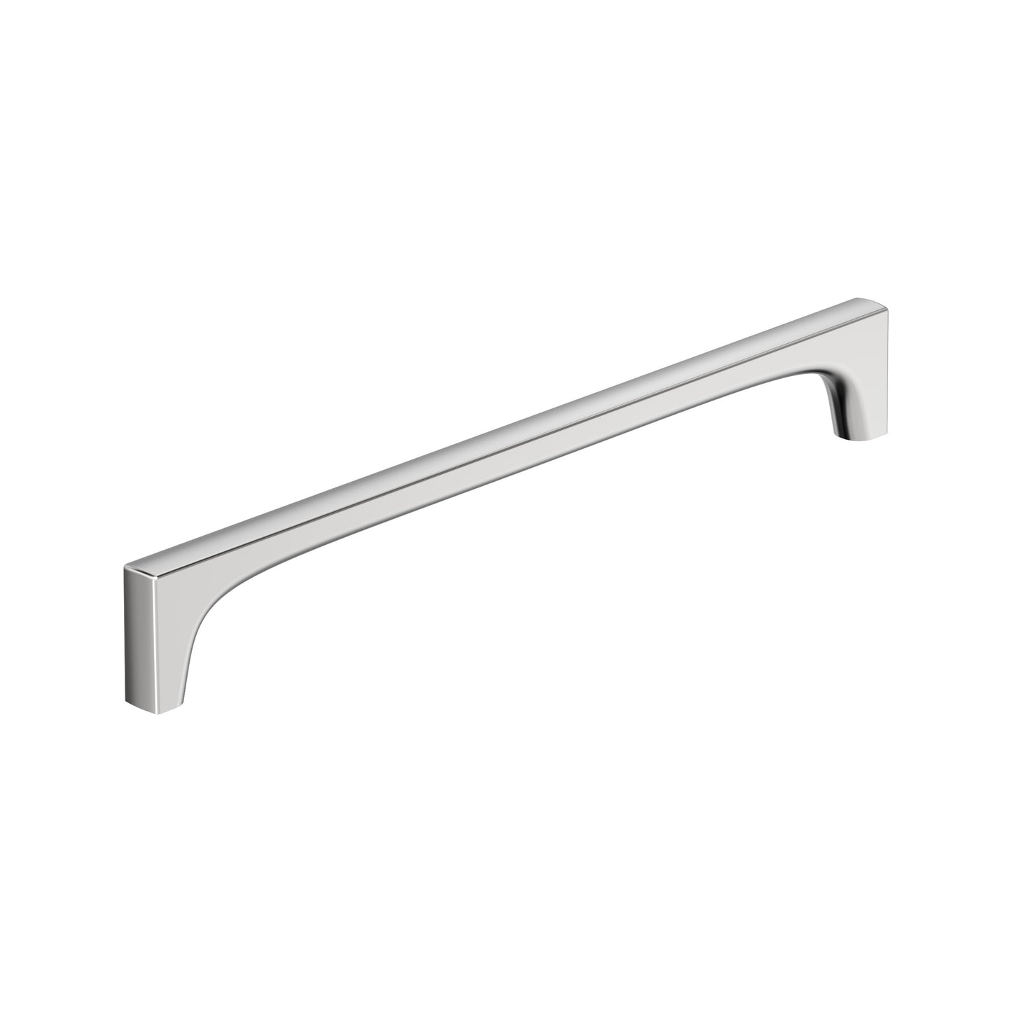 Amerock Merced Pull - 10-1/16 inch (256mm) CTC - Polished Chrome