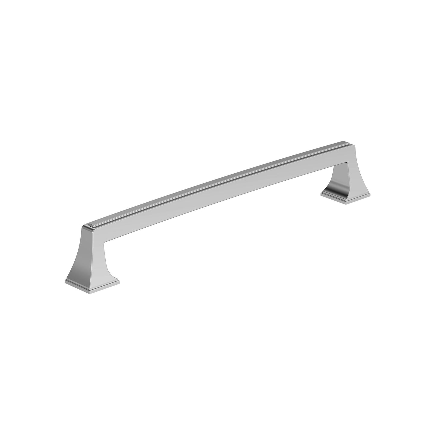 Amerock Mulholland Pull - 8 inch (203mm) CTC - Polished Chrome