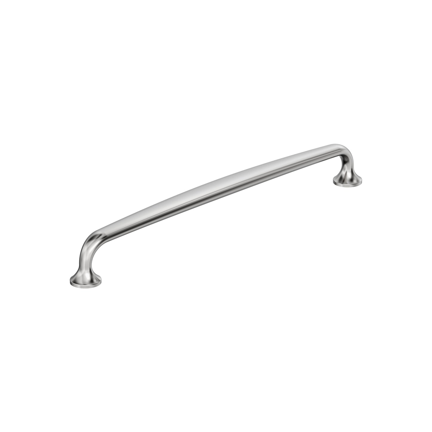 Amerock Renown Pull - 7-9/16 inch (192mm) CTC - Polished Chrome