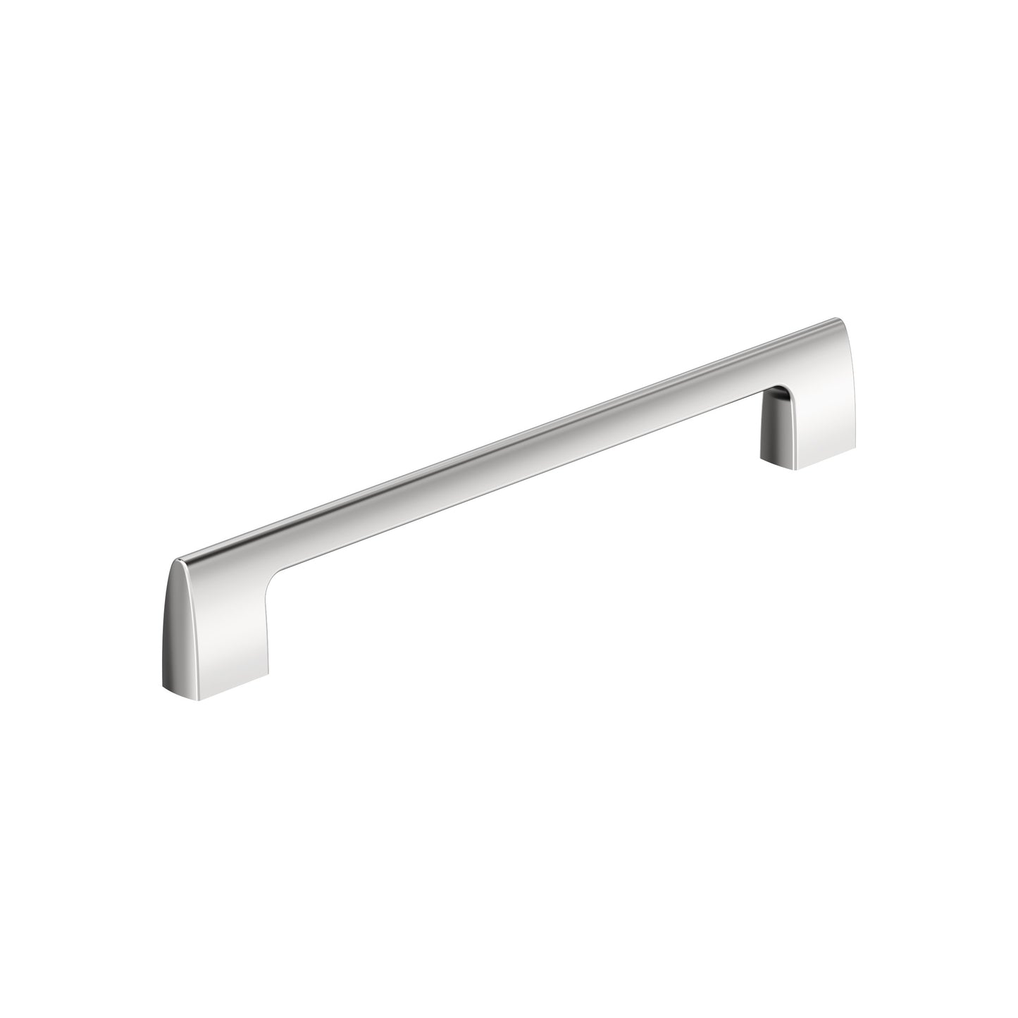 Amerock Riva Pull - 8-13/16 inch (224mm) CTC - Polished Chrome
