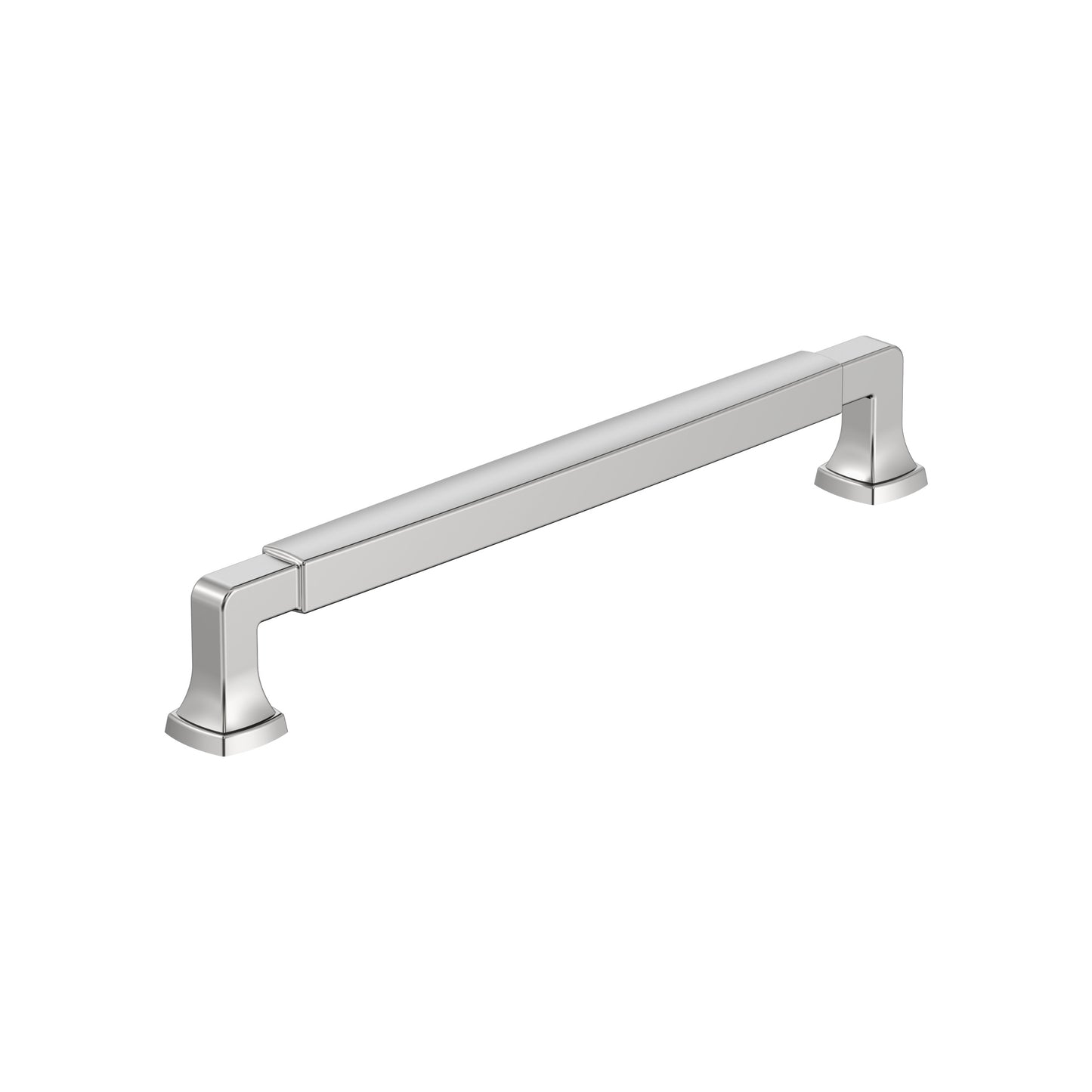Amerock Stature Pull - 7-9/16 inch (192mm) CTC - Polished Chrome
