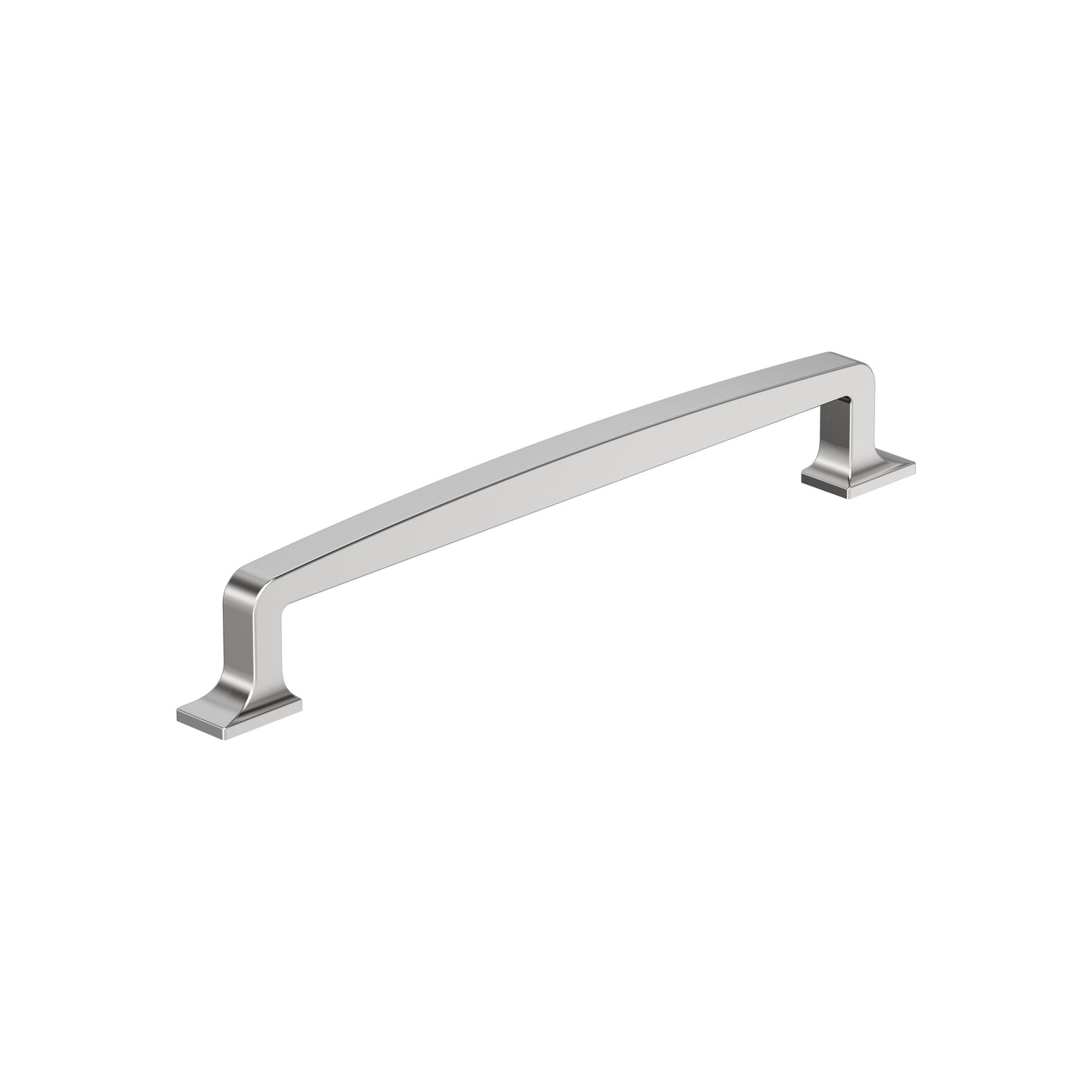 Amerock Westerly Pull - 7-9/16 inch (192mm) CTC - Polished Chrome