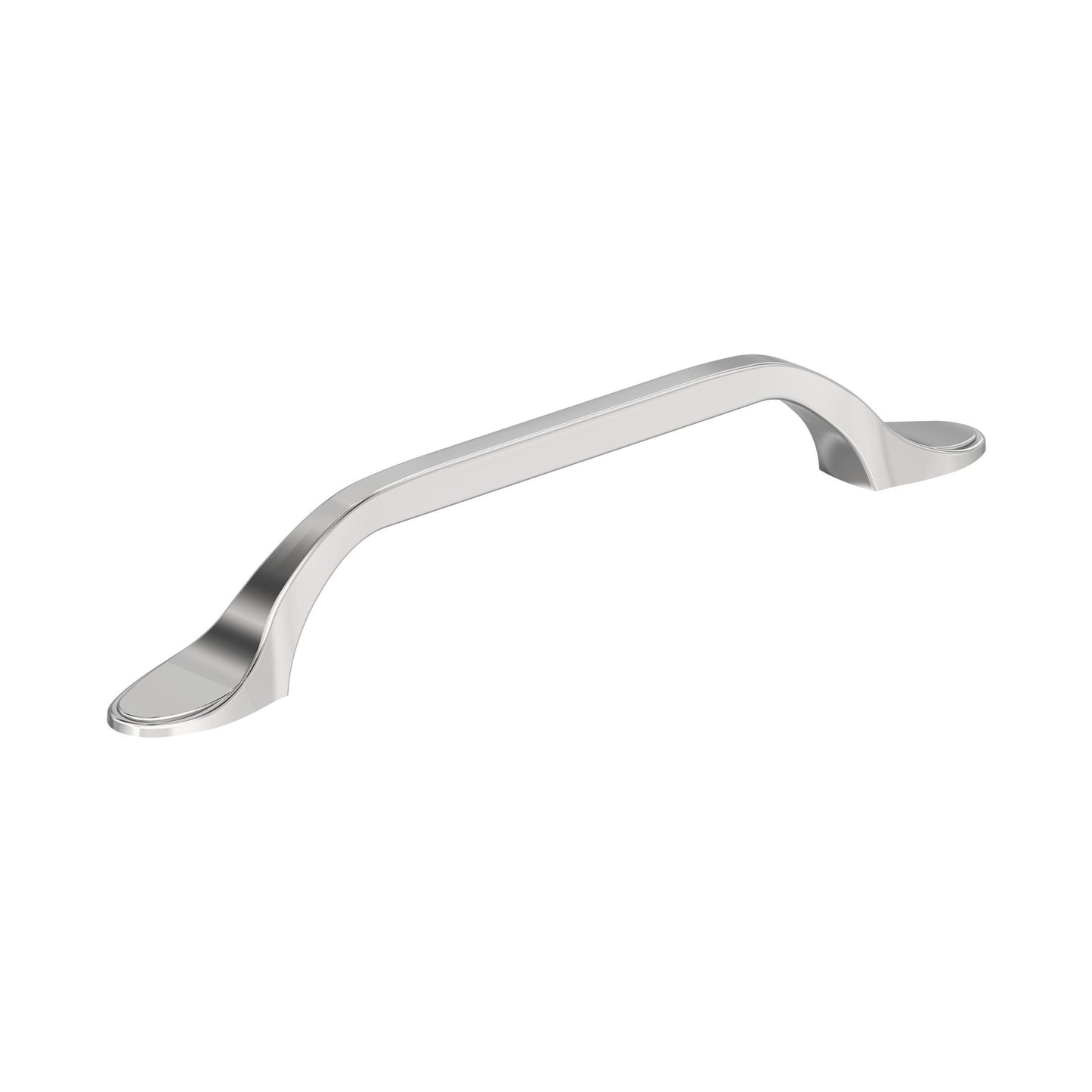 Amerock Ravino Pull - 5-1/16 inch (128mm) CTC - Polished Chrome