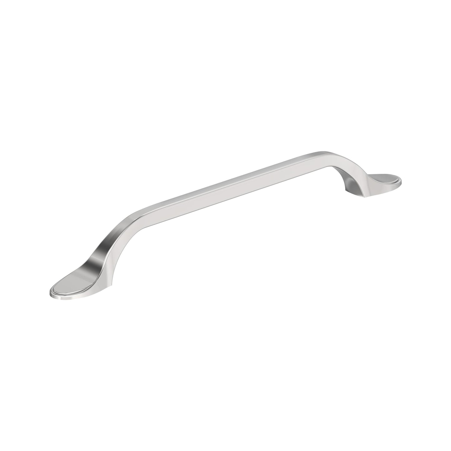 Amerock Ravino Pull - 6-5/16 inch (160mm) CTC - Polished Chrome