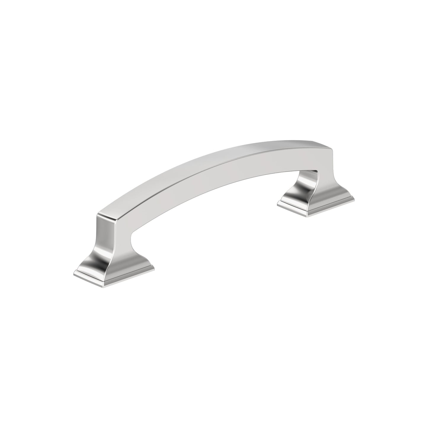 Amerock Incisive Pull - 3-3/4 inch (96mm) CTC - Polished Chrome