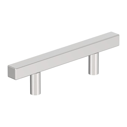 Amerock Bar Pulls Square Cabinet Pull - Polished Chrome