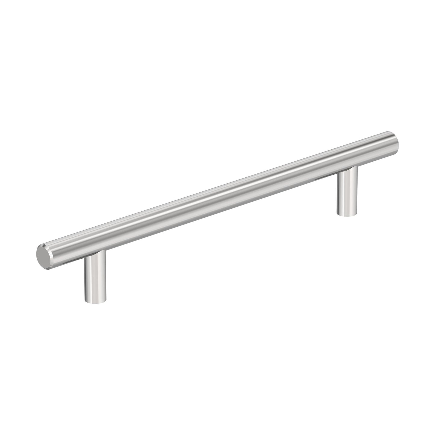 Amerock Bar Pulls Hollow Pull - 6-5/16 inch (160mm) CTC - Polished Chrome
