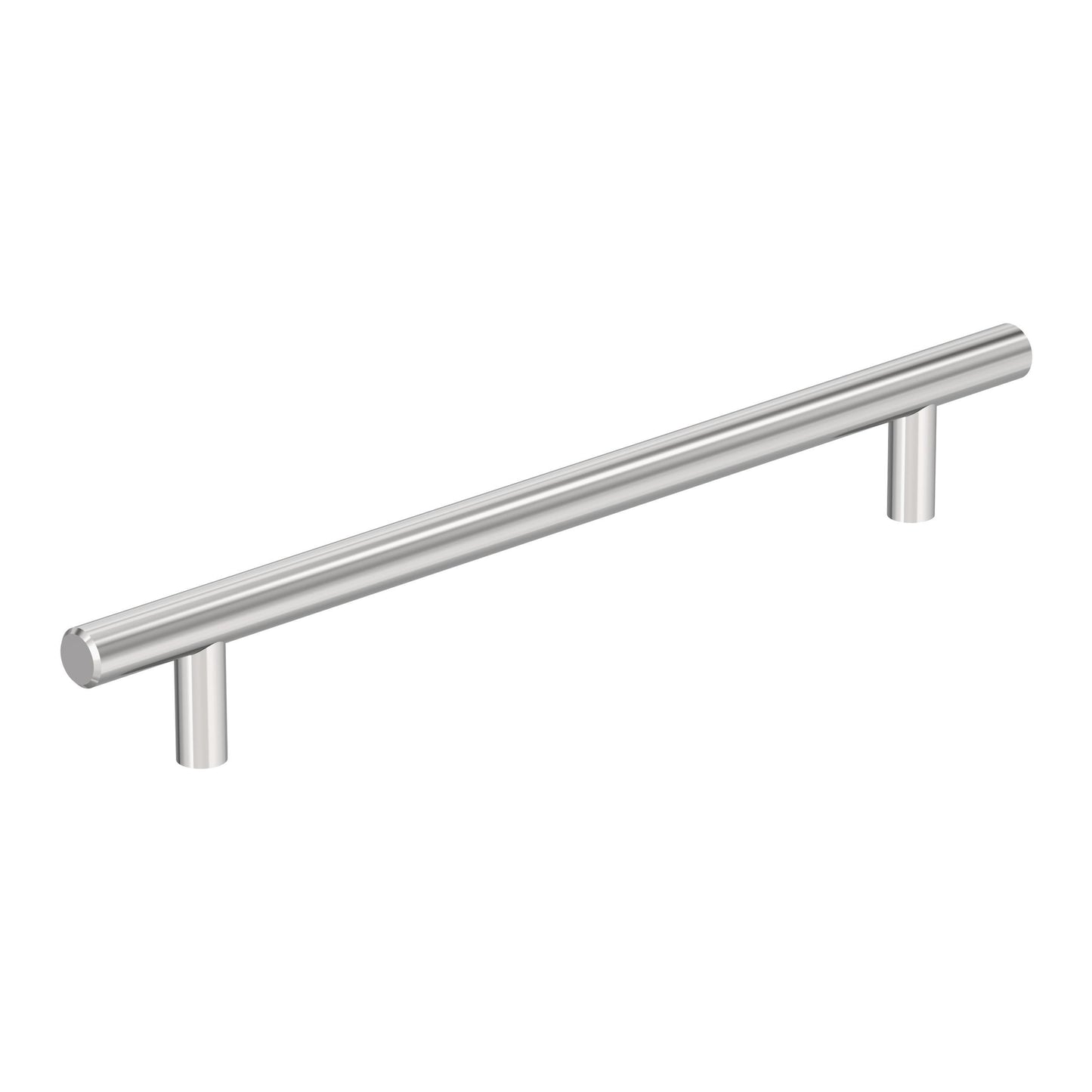 Amerock Bar Pulls Hollow Pull - 7-9/16 inch (192mm) CTC - Polished Chrome