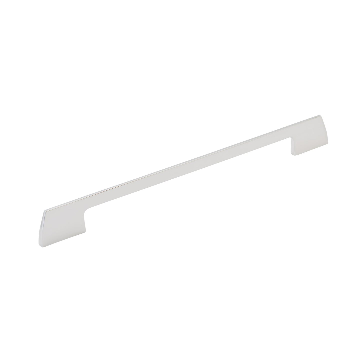 Amerock Angle Pull - 10-1/16 inch (256mm) CTC - Polished Chrome