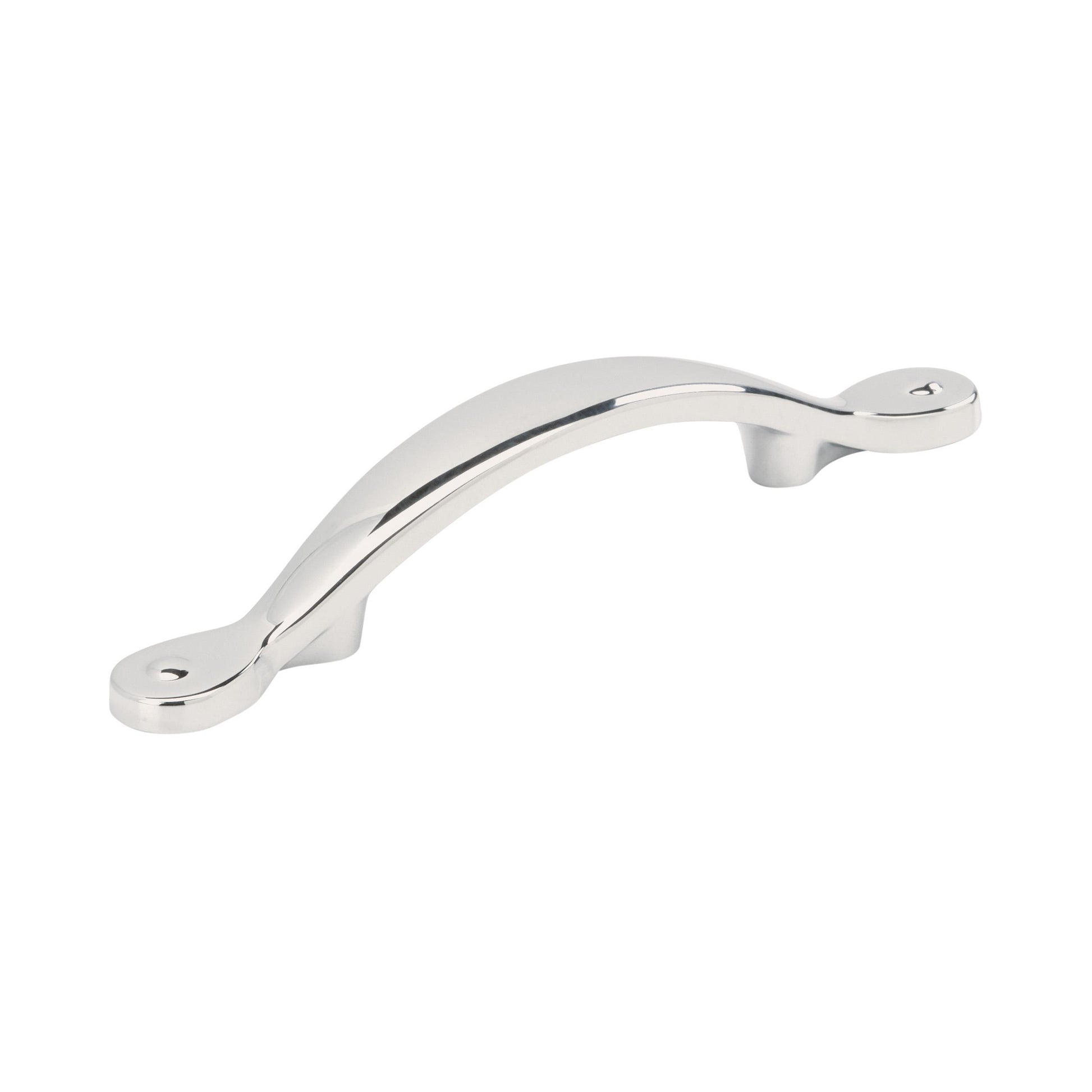 Amerock Inspirations Pull - 3-3/4 inch (96mm) CTC - Polished Chrome