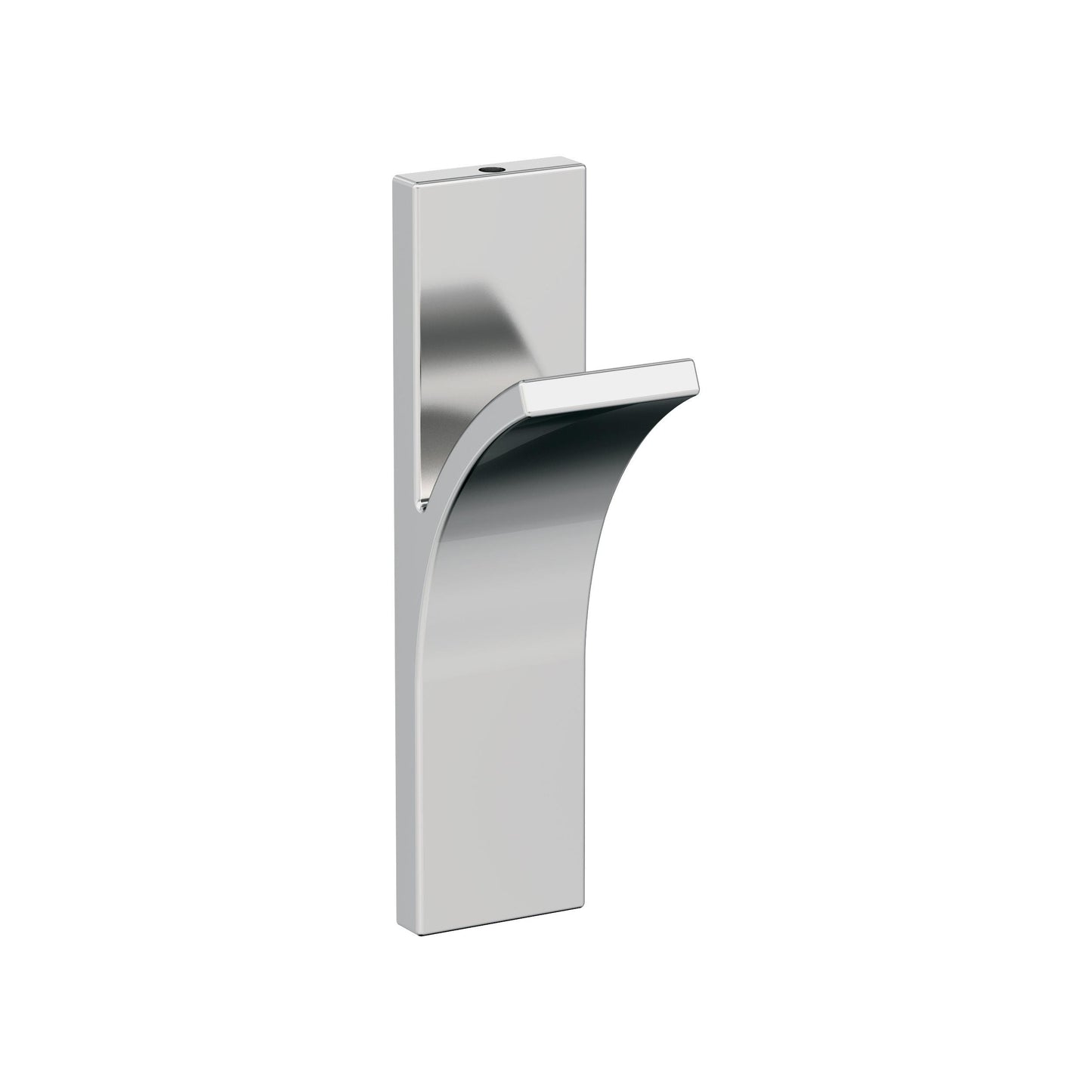 Amerock Apex Decorative Hook - Single Prong - Polished Chrome
