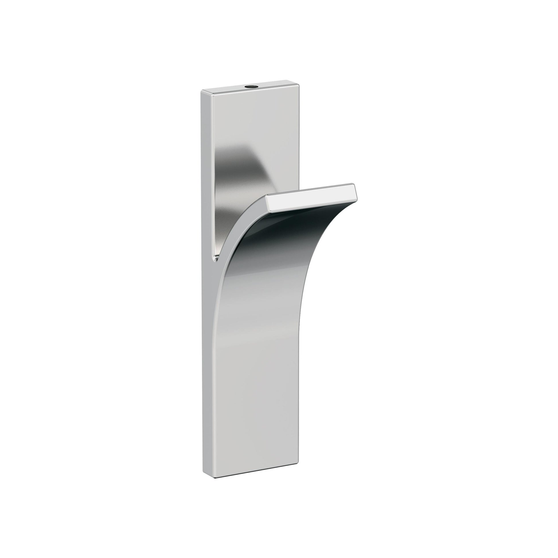 Amerock Apex Decorative Hook - Single Prong - Polished Chrome