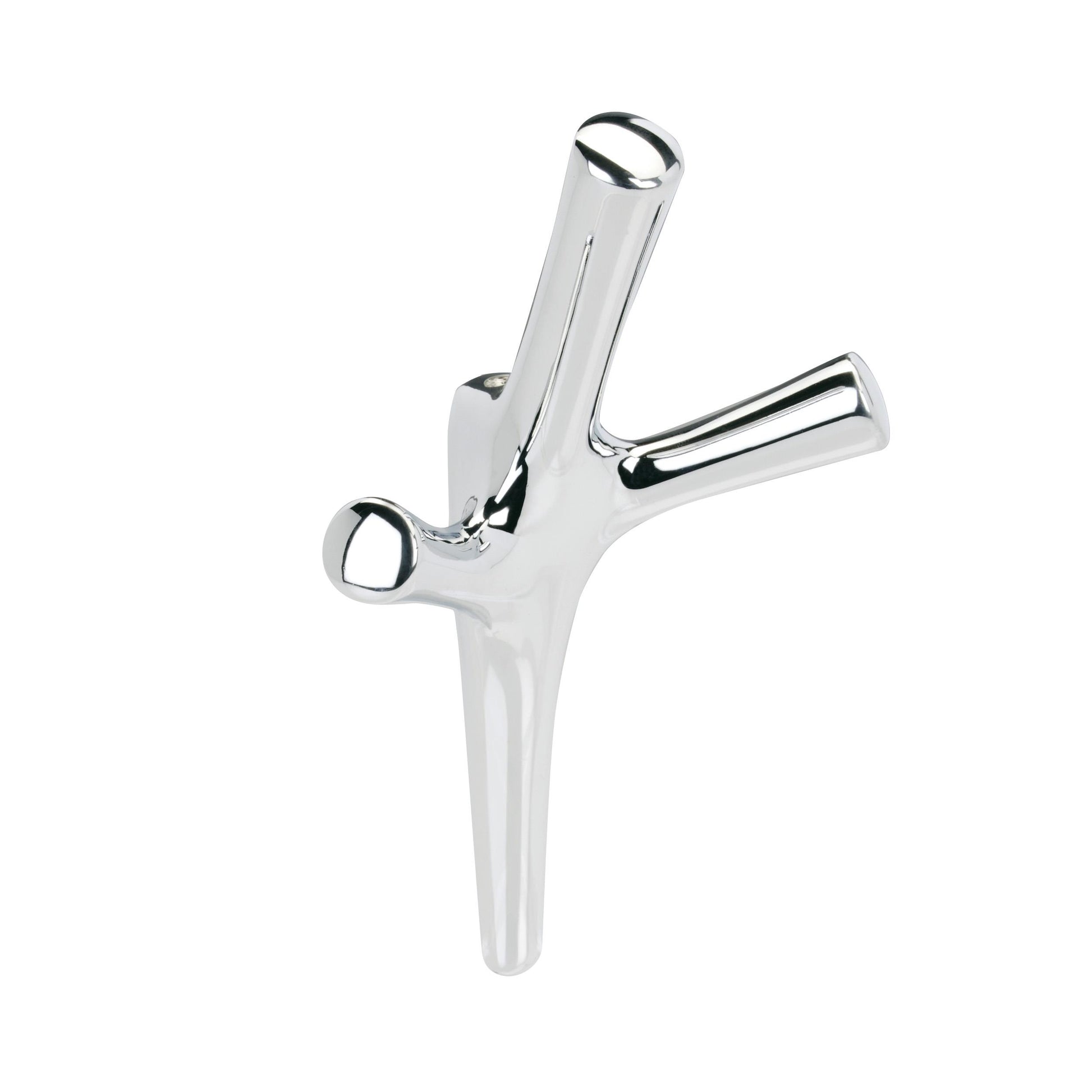 Amerock Kodiak Decorative Hook - Triple Prong - Polished Chrome