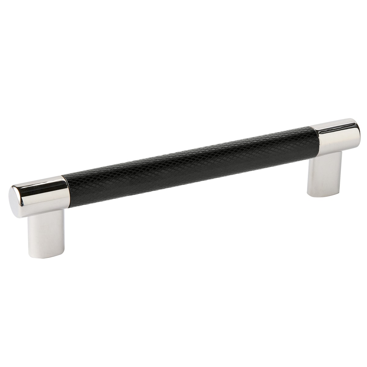 Amerock Esquire Cabinet Pull - Polished Nickel/Black Bronze