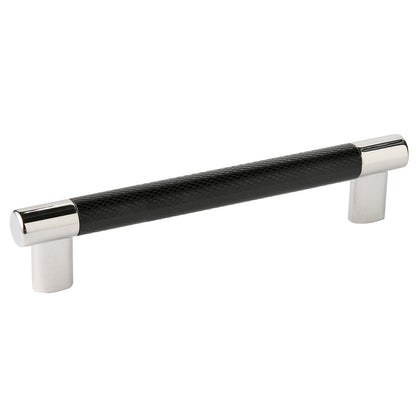 Amerock Esquire Cabinet Pull - Polished Nickel/Black Bronze