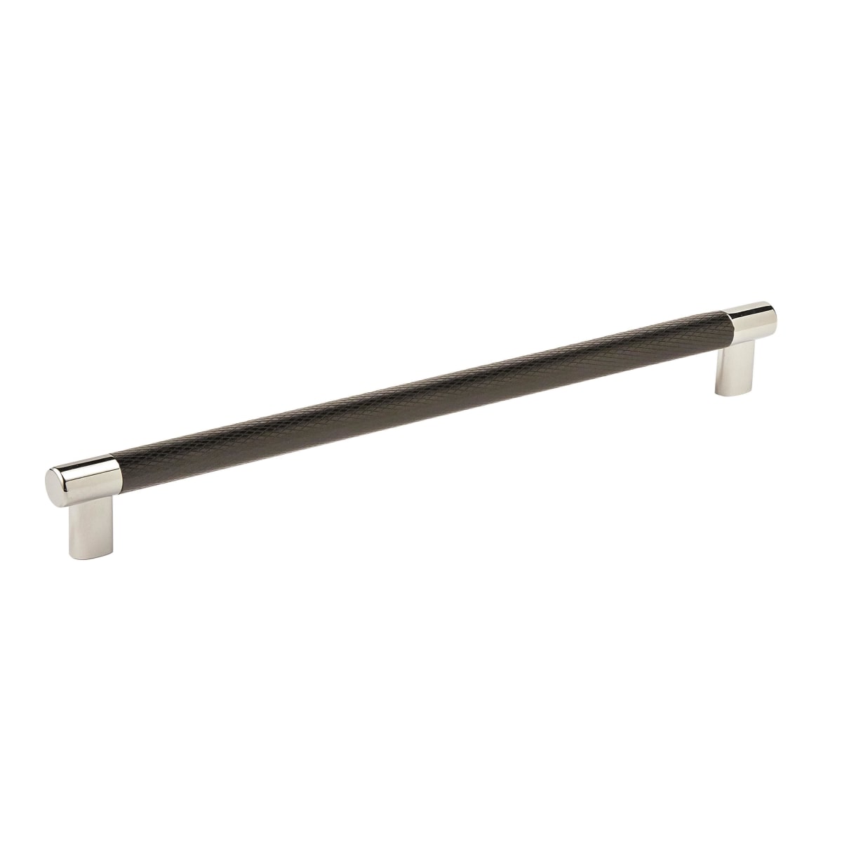 Amerock Esquire Cabinet Pull - Polished Nickel/Black Bronze