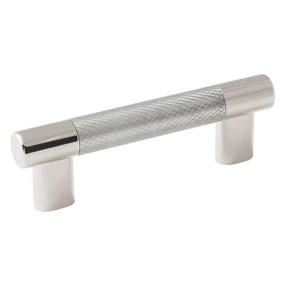 Amerock Esquire Cabinet Pull - Polished Nickel/Stainless Steel