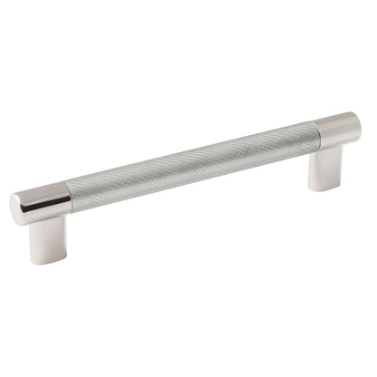 Amerock Esquire Cabinet Pull - Polished Nickel/Stainless Steel