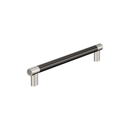 Amerock Esquire Cabinet Pull - Polished Nickel/Gunmetal