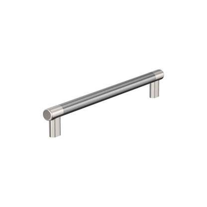 Amerock Esquire Cabinet Pull - Polished Nickel/Stainless Steel