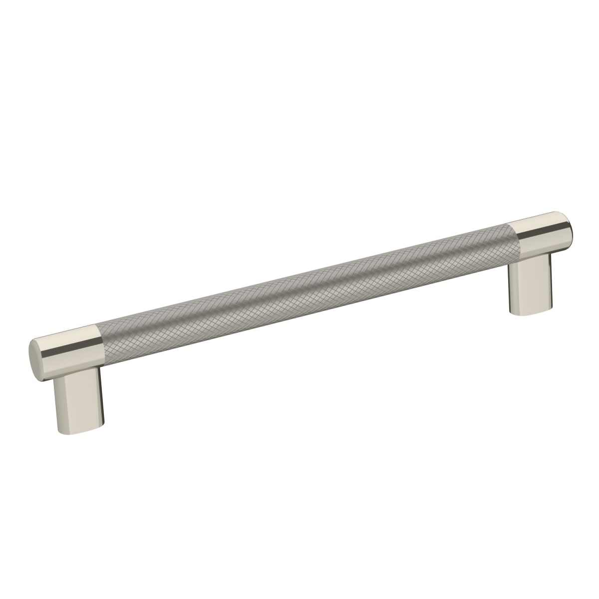 Amerock Esquire Cabinet Pull - Polished Nickel/Stainless Steel