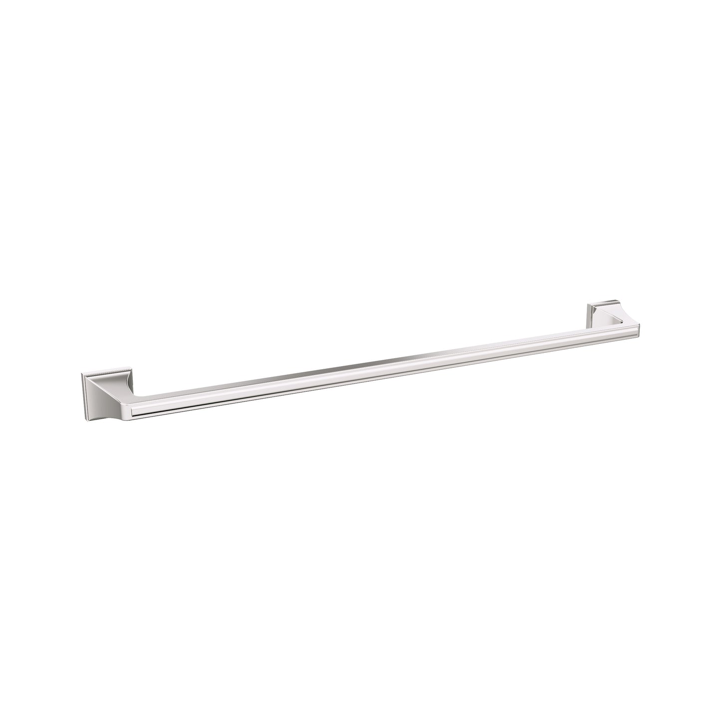 Amerock Mulholland Towel Bar - 24 inch (610mm) - Polished Nickel