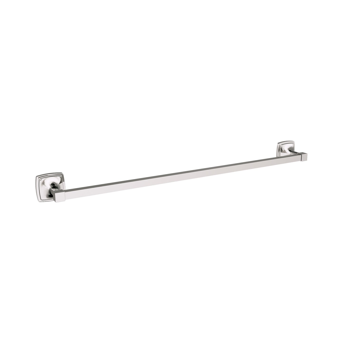 Amerock Stature Towel Bar - 24 inch (610mm) - Polished Nickel