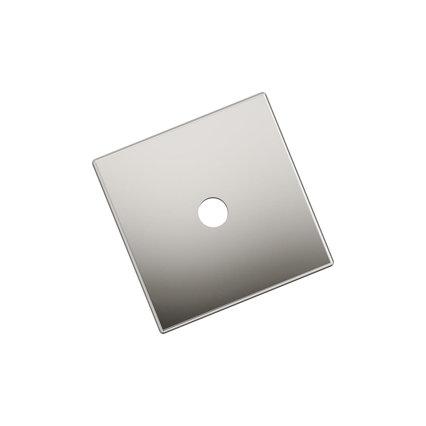 Amerock Ladera Backplate - 1-3/16 inch (30mm) Length - Polished Nickel