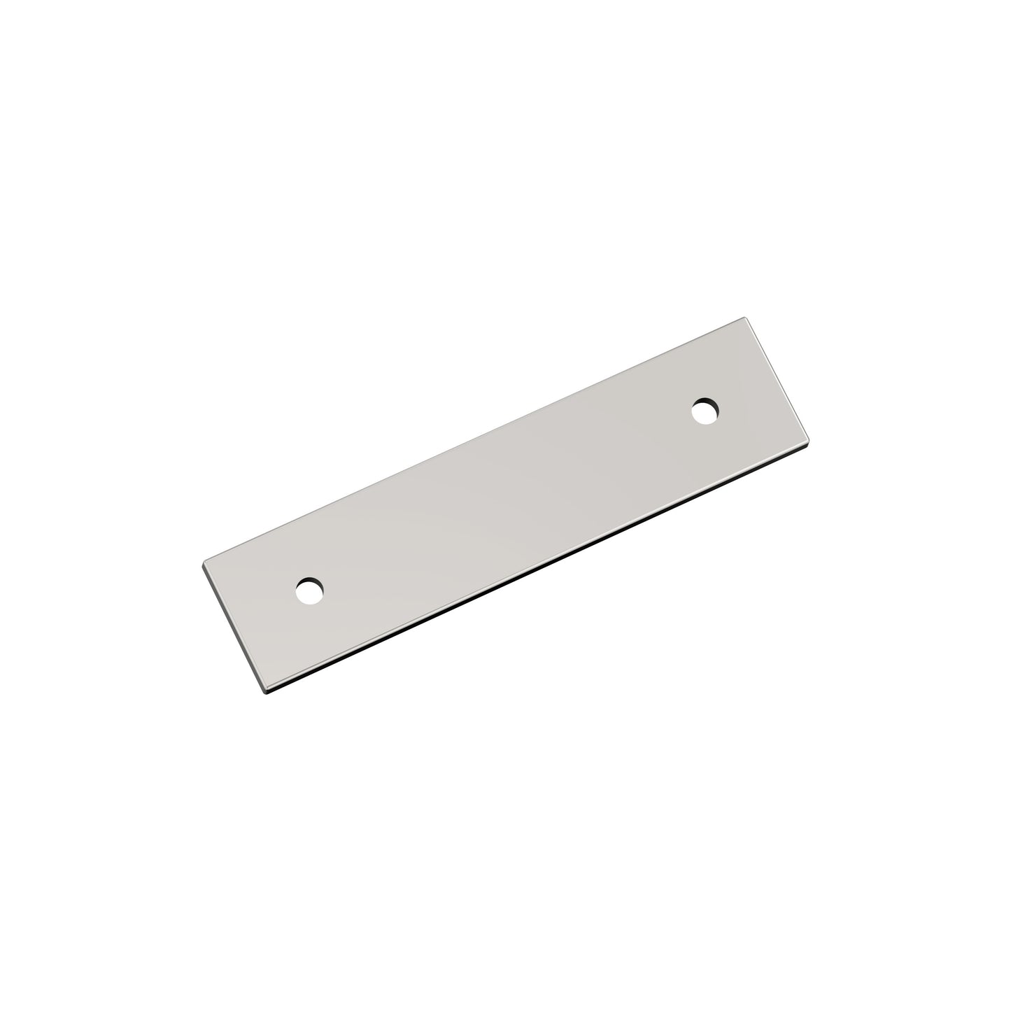 Amerock Ladera Backplate - 3 inch (76mm) CTC - Polished Nickel