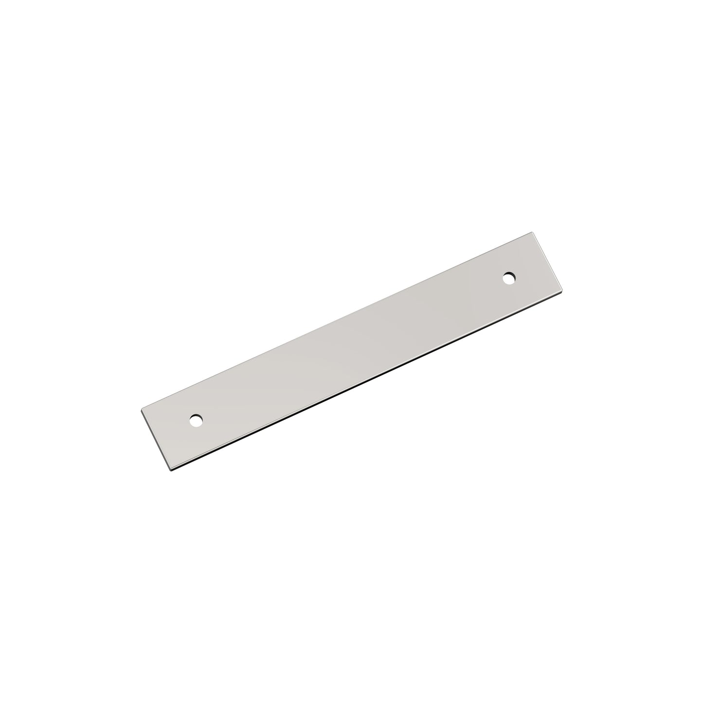 Amerock Ladera Backplate - 5-1/16 inch (128mm) CTC - Polished Nickel